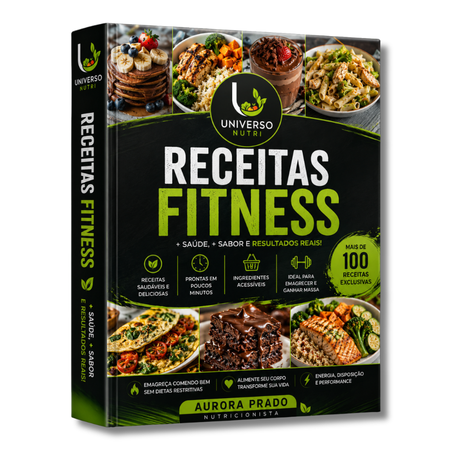 +400 Receitas Fitness Passo a Passo Fácil - Universo Nutri